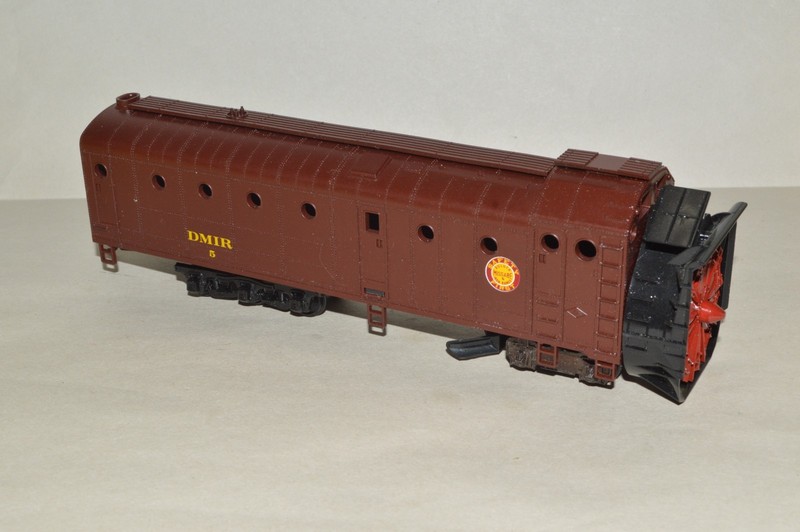 HO scale Athearn custom Duluth MIssabe & Iron Range RR rotary snow plow