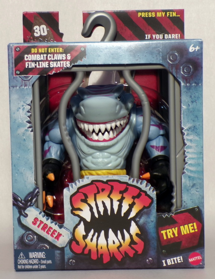 Figurine Street Sharks – Streex – Mattel – Vintage 90s