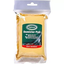 Triplewax Car Windscreen Mirror Window Synthetic Chamois Demist Demister Pad