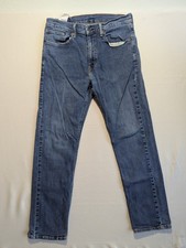 Levi's 505 Regular Fit Jeans Mens Size 34x32 Blue Denim Medium Wash