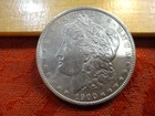 1900 United States Morgan Silver Dollar $1 - No Reserve - Free S&H USA