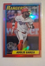 2025 Topps Chrome - 1990 Topps Baseball Adolis Garcia #90CB-4