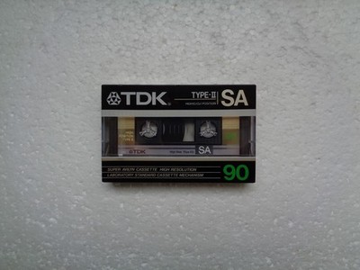 Vintage Audio Cassette TDK SA 90 * Rare From Japan 1986 *