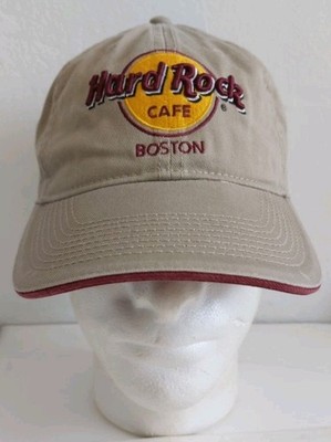 Hard Rock Cafe Berlin Hat Cap Strap Back Mens One Size Khaki Embroidered