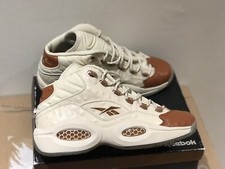 Reebok Question Mid SNS Lux ⭐️Rare! Ostrich Leather Size UK 8.5 / EU42.5 / US9.5