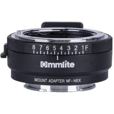 Commlite Lens Mount Adapter for Nikon F-Mount, G-Type Lens to Sony E Camera