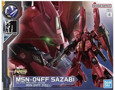 BANDAI RG 1/144 GUNDAM SIDE-F FUKUOKA LIMITED MSN-04FF SAZABI N2