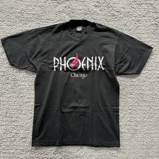 Phoenix Chicago T-Shirt Men's L Crew Neck Single Stitch Music