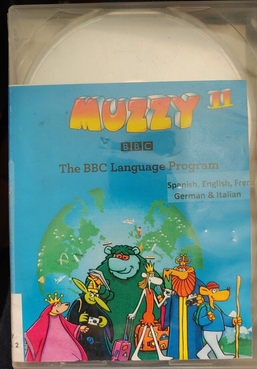 Muzzy Level II Multilingual Media Pack (DVD) Ex Library, Cover Art