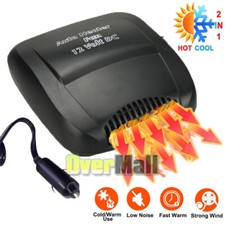 12V Car Heater Defrost Defogger Space Automobile Windscreen Fan Cigarette Lighte