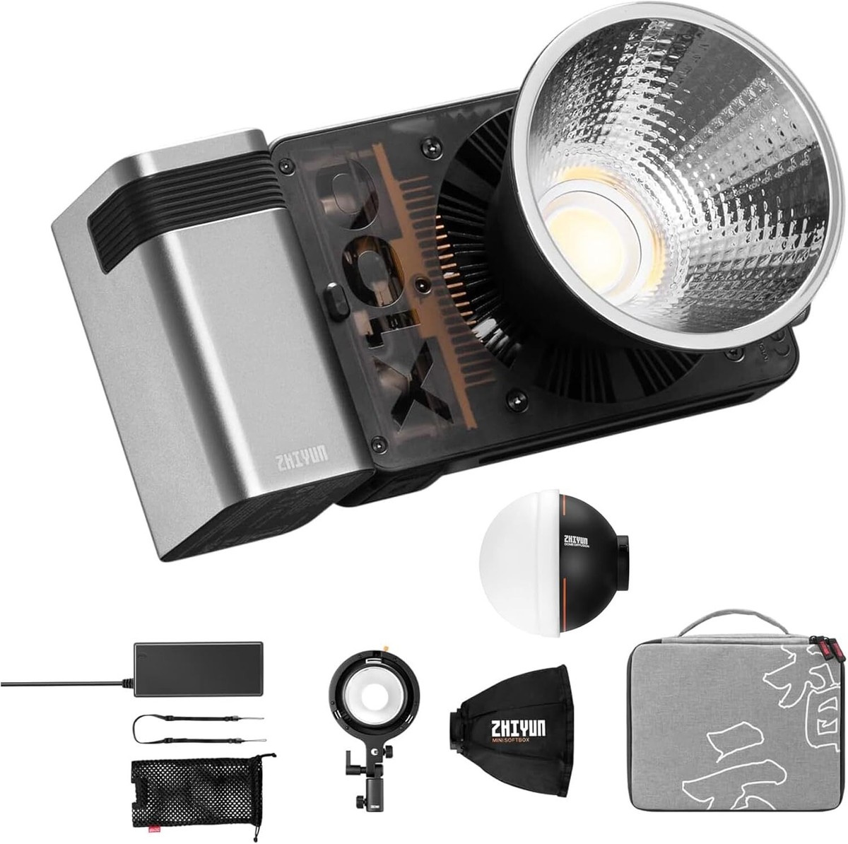 ZHIYUN MOLUS X100 PRO LED Video Light | Mini Softbox | eBay