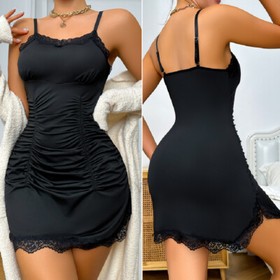 Women's Sexy-Lingerie Babydoll Bodycon Sleepwear Underwear Lace Dress Nightwear