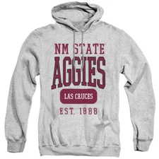 New Mexico State Adult Pullover Hoodie Founded Date, Athletic Heather, S-3XL