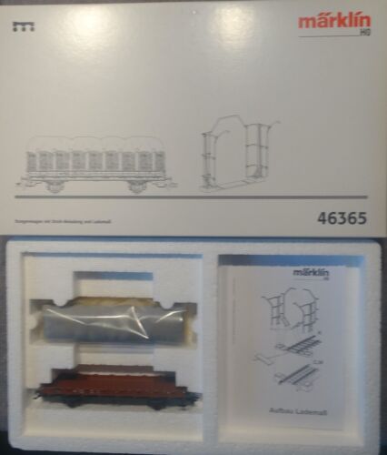 Märklin 46365 (track H0) strap trolley with straw - loading + original packaging - Picture 1 of 3