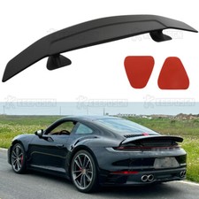 Matte Black 46 Rear Trunk Spoiler Racing Wing For Porsche Carrera 911 Cayman Matte Black 46 Rear Trunk Spoiler Racing Wing For Porsche Carrera 911 Cayman