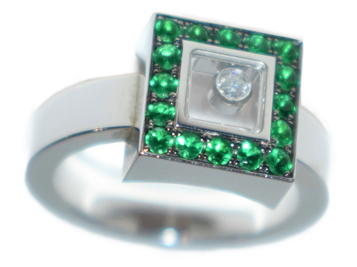Chopard emerald ring clearance