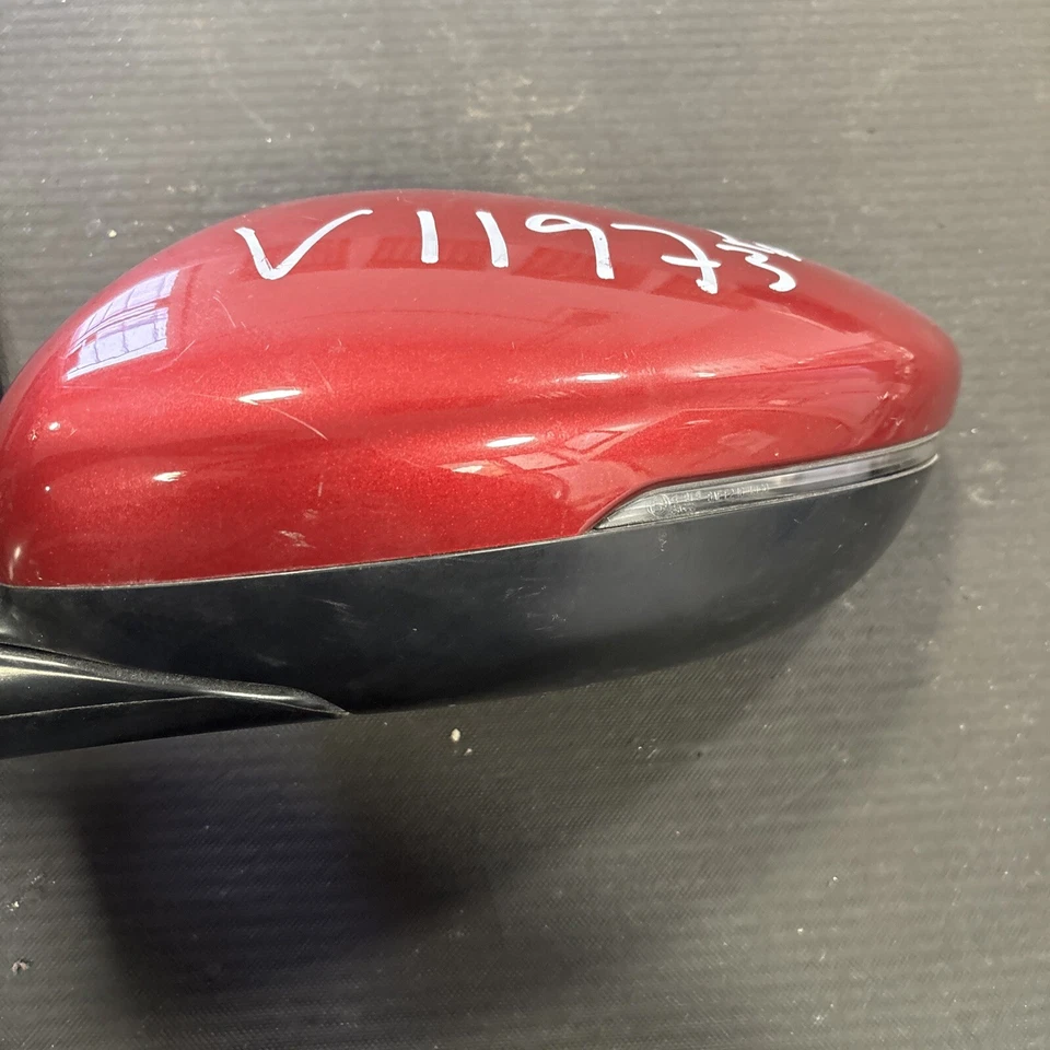 ✅ ESPEJO RETROVISOR PUERTA CONDUCTOR IZQUIERDO HONDA ACUERDO 2018-2022 OEM ROJO CON SEÑAL Y PUNTO CIEGO  Foto 2 de 4