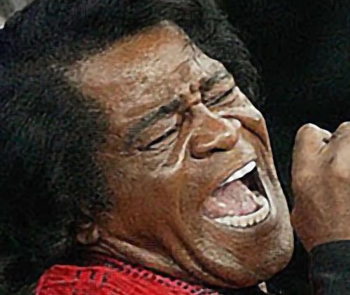 James Brown -Hot Red Suit - 68" Tall Life Size Cardboard Cutout Standee - 第 2/3 張圖片