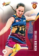 2024 Brisbane Lions AFLW Select Footy Stars Card - Breanna Koenen