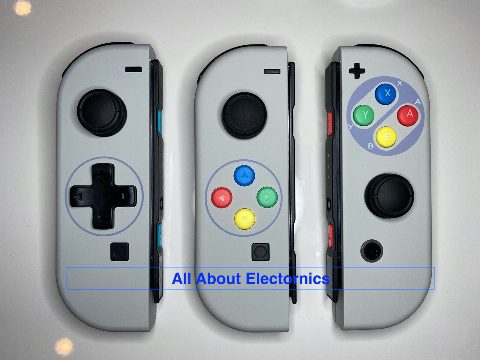 Nintendo Switch Custom Joy-Con SNES Super Famicom Joy Cons