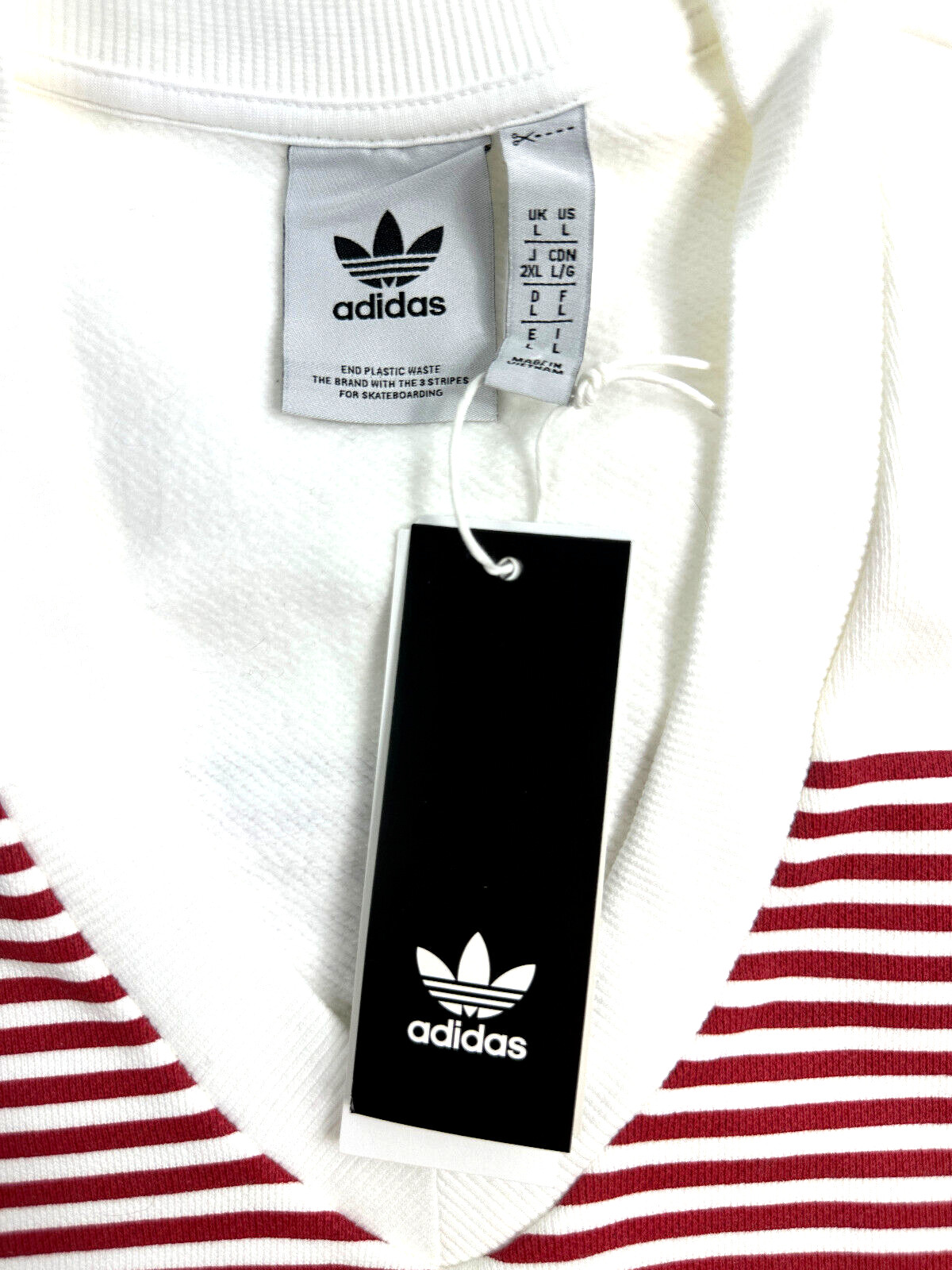Adidas Skateboarding Shmoofoil Gummo Vest White Power Red Men`s Size L  HK9883 image 10