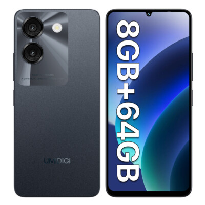 UMIDIGI G9A 8GB+64GB Octa Core Dual SIM 6.75'' Android 14 Unlocked