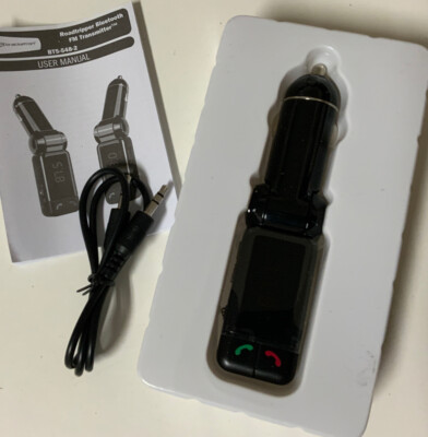   Bracketron Roadtripper Car Audio Bluetooth FM Transmitter   No Box