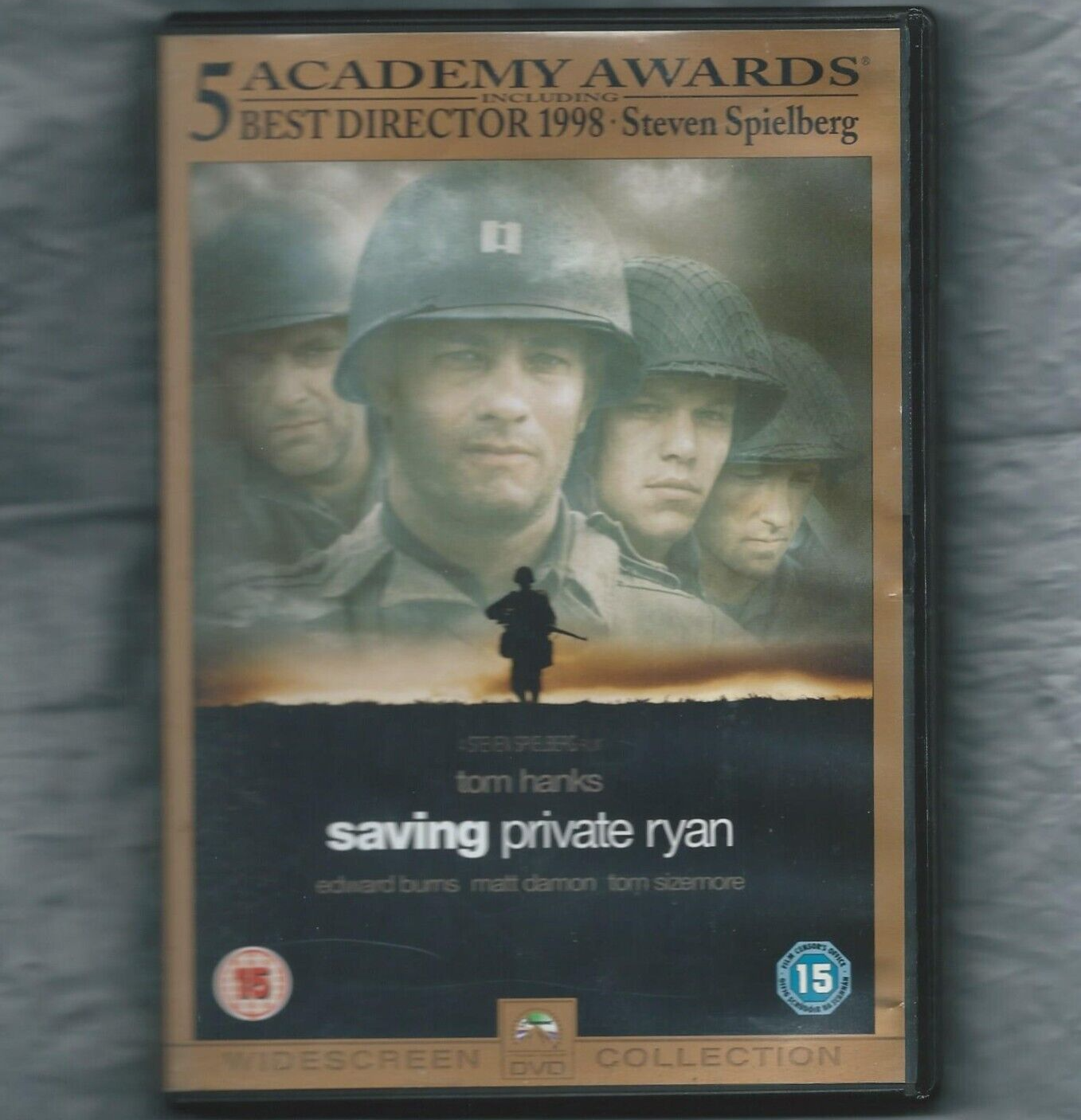 Saving Private Ryan DVD 1998 Film Rated 15 War Drama 163 Minutes Used