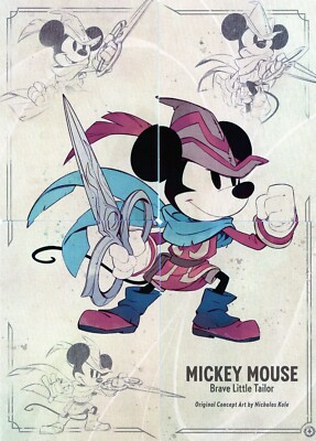 Disney Lorcana - MICKEY MOUSE Brave Little Tailor Art - Complete 4 Card Set | eBay Disney Lorcana - MICKEY MOUSE Brave Little Tailor Art - Complete 4 Card Set | eBay