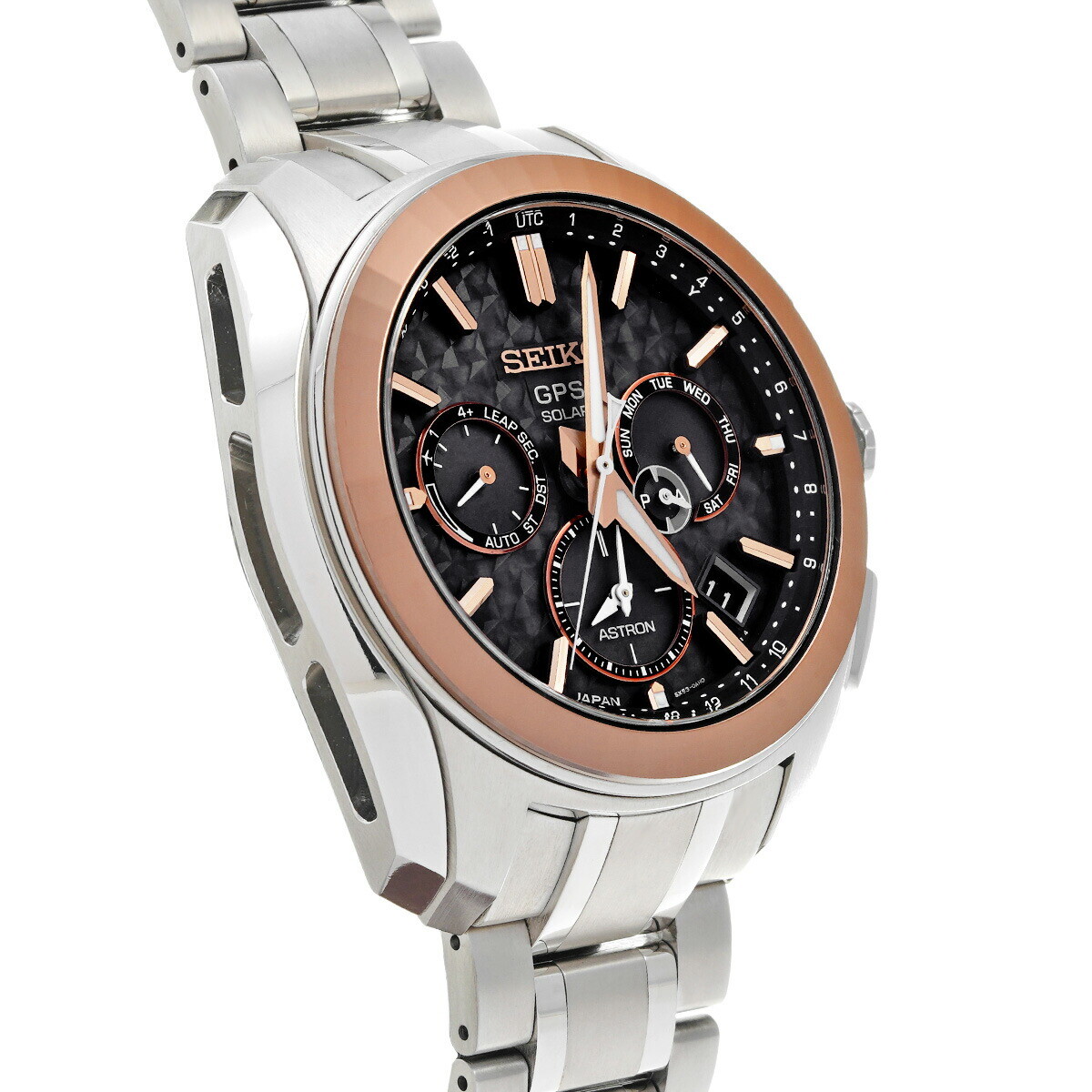 USED SEIKO Astron SBXC035 Black Case: 47.2×47.2mm Men 