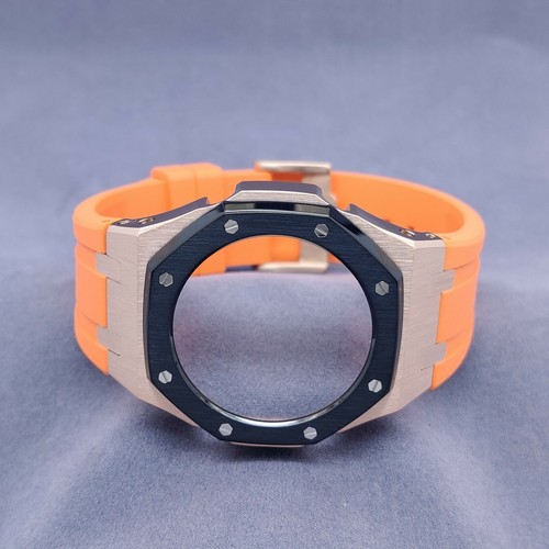For GShock GMAS2100 3rd Gen Metal Bezel & Rubber Strap Casioak Royal