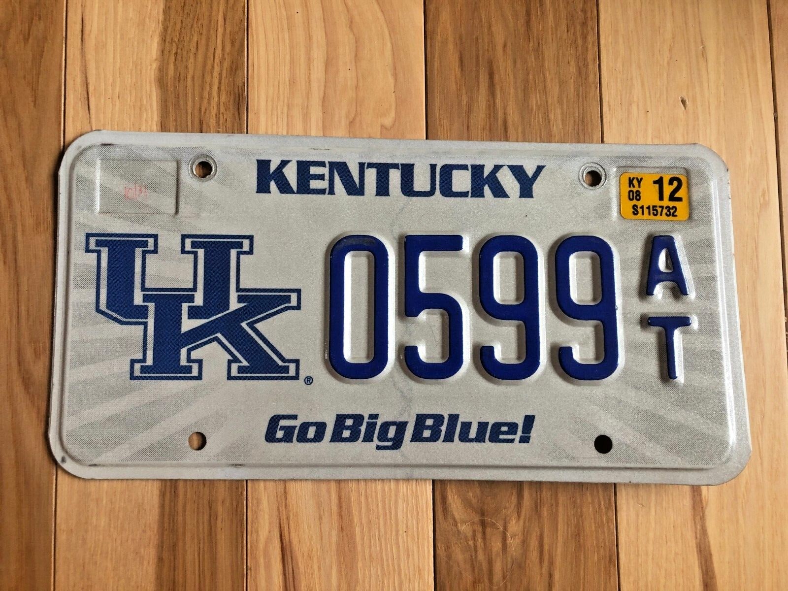 Kentucky Go Big Blue License Plate | eBay