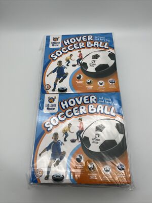LLMoose Hover Soccer Ball Set of LED Hover Ball Toys w/ Foam Bumpers  SEALED