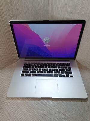Apple MacBook Pro A1398 15,4'' i7 @ 2,2GHz 16GB 250GB SSD Mid 2015 Grade C EA2703