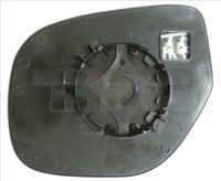Tyc 323-0018-1 Spiegelglas, AußEnspiegel For CitroËN Mitsubishi Peugeot