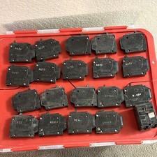 Lot Of 20 Mixed GE General Electric 20-Amp 1-Pole 120/240 VAC Circuit Breakers