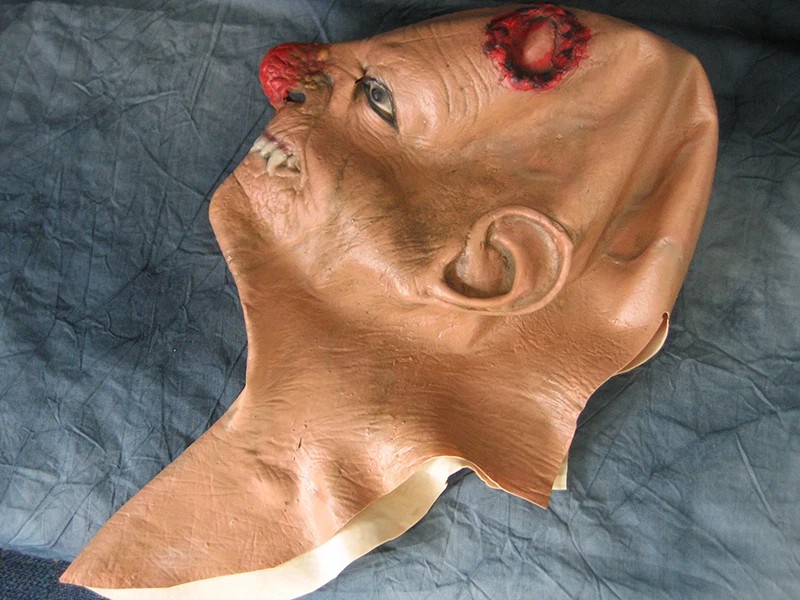 Latexmaske HORROR CLOWN - Effect FX Latex Gummi Maske Halloween Karnevalsmaske - Bild 4 von 4