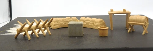 Marx Civil War Accessory Lot Six Different