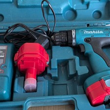 Makita 6280D 14.4V NiCd Cordless Drill Kit 2x 1.3Ah Batteries Charger Case