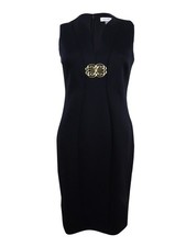 Calvin Klein Women's Embellished Sheath Dress