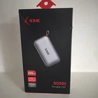 SSK 500GB Portable External. Type-C. USB3.2 Gen2.  1050MB/s.  Sealed