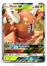 Pinsir GX 6/68 - Hidden Fates - Pokemon Card - Near Mint