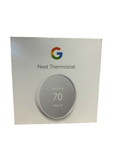 Google Nest Smart Thermostat, Snow - GA01334-US. NIB. FAST SHIPPING