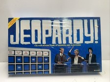 Jeopardy! Board Game Vintage 1986 Pressman Original TV Show New Factory Sealed