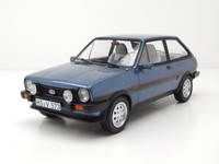 Ford Fiesta XR2 1981 Blau Metallic Modellauto 1:18 Norev