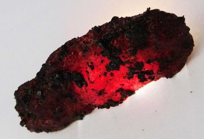 Natural 132 Ct RED Ruby Huge Rough Earth Mined Loose Gemstone CERTIFIED