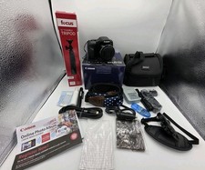 Canon PowerShot SX530 HS Black Digital Camera W/ Bag  Accessories