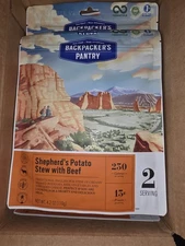 Backpacker's Pantry 102405 Shepherds Potato Stew With Beef, 2-Serve (6 Pouches) 