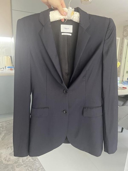 Women Filippa K Blazer Navy Wool 34