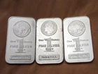 1 oz silver bar lot of 3